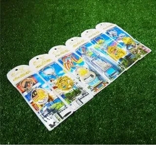 6-in-1 Flag Nail Clipper Keychain (GOLD) 37 mixed materials product image 2