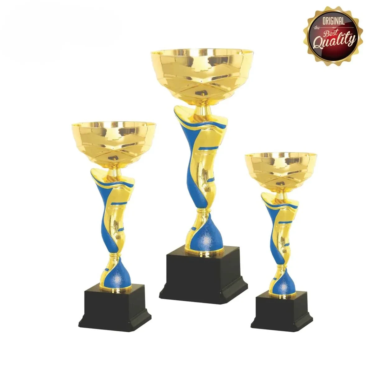 Metal Cup Trophy (GOLD BLUE) 38280