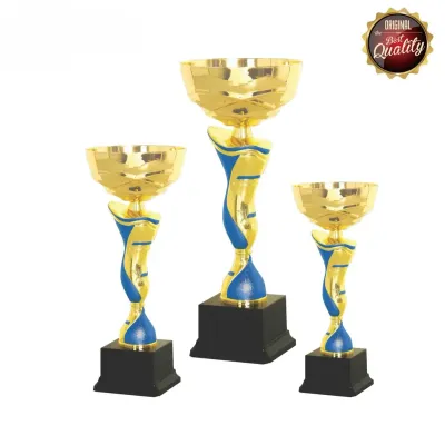 Metal Cup Trophy (GOLD BLUE) 38280