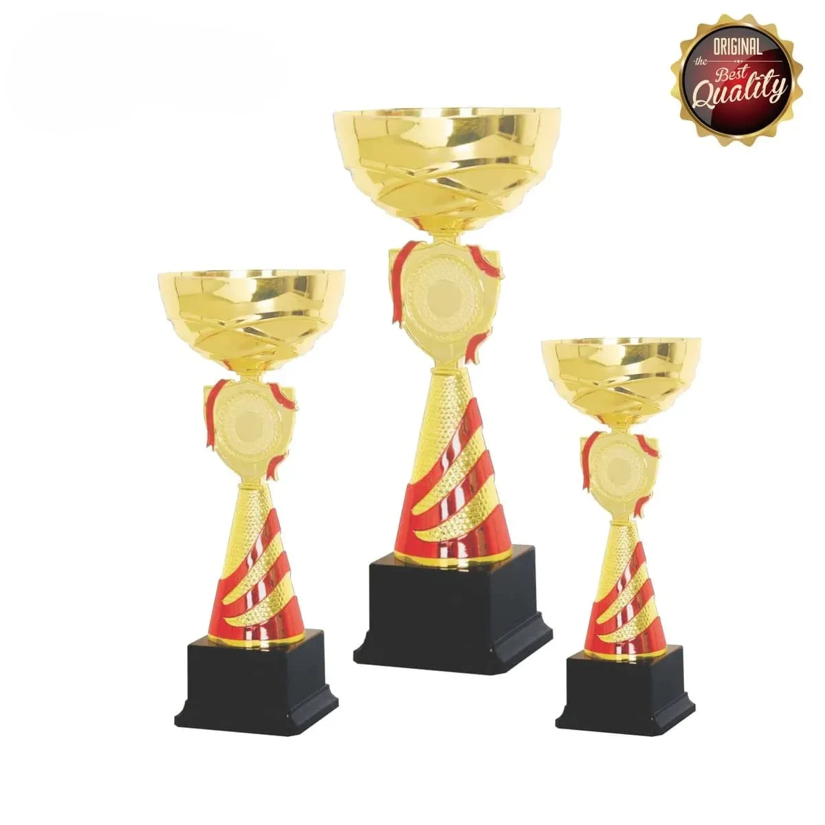 Metal Cup Trophy (GOLD RED) 38281