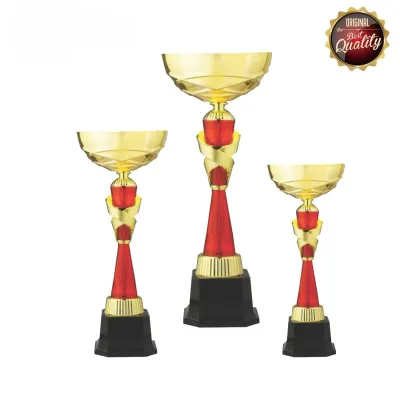 Metal Cup Trophy (GOLD RED) 38313