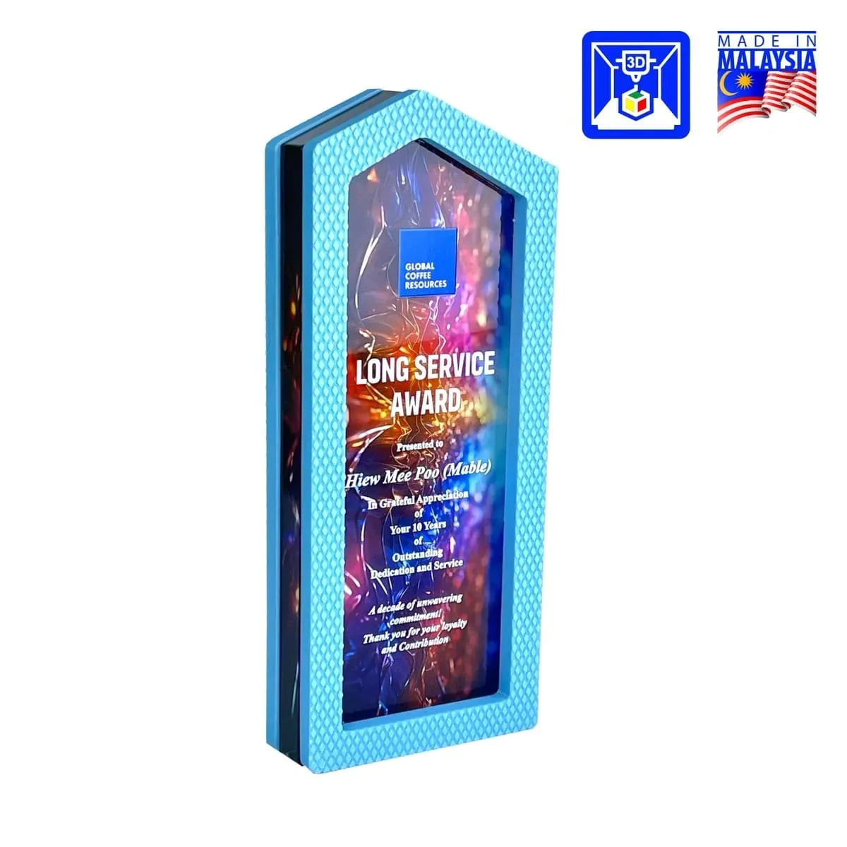 Premium 3D Printed Award 3D20