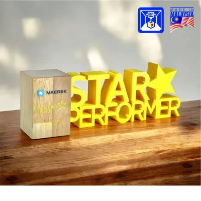 Premium 3D Printed Award 3D29