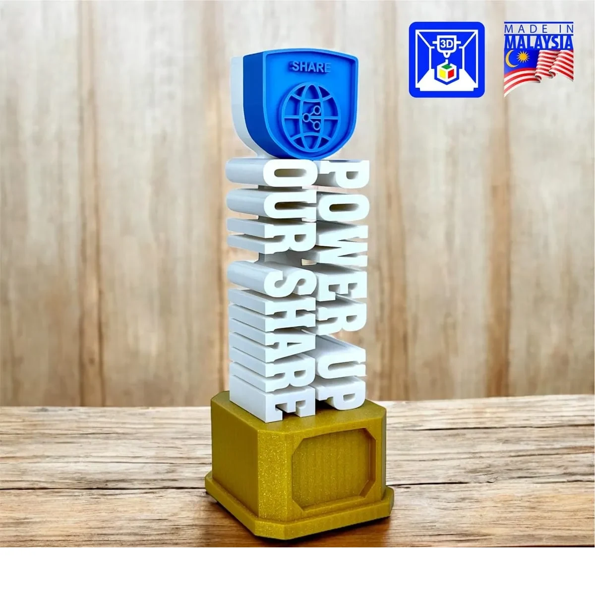 Premium 3D Printed Trophy 3D31