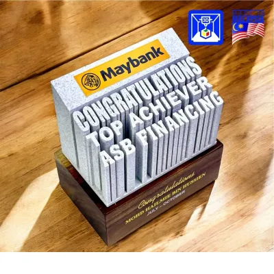 Premium 3D Printed Award 3D34