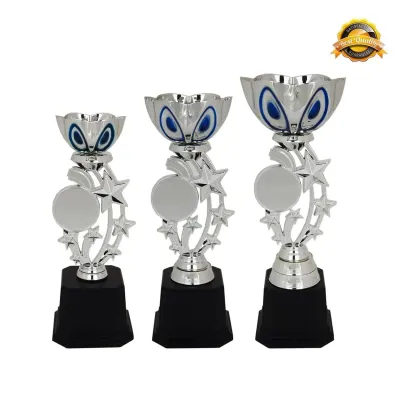 Metal Bowl & Star Trophy 4023