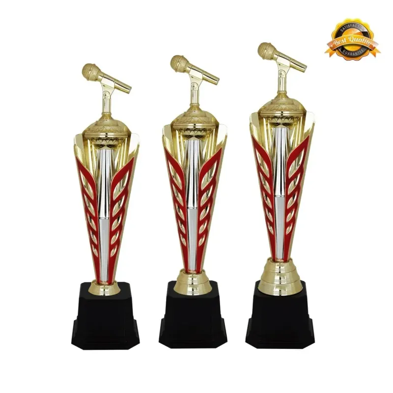 Microphone Trophy 4041 mixed materials corporate gifts product image