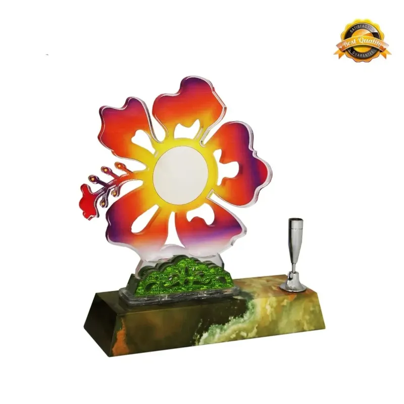 Acrylic Plaque (Hibiscus) 4138 product image