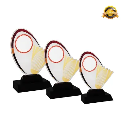 Acrylic Plaque (Badminton) 4151