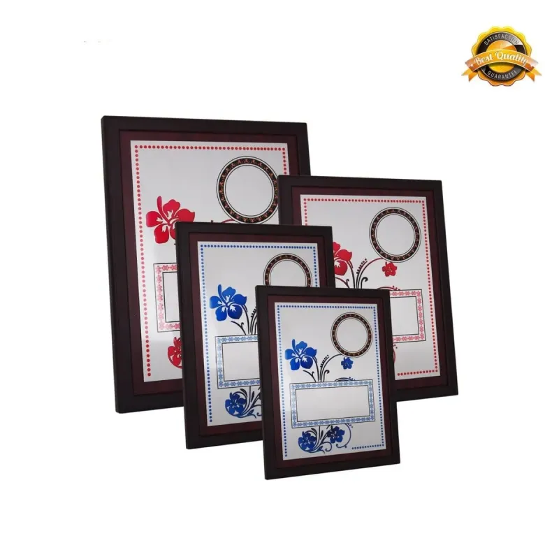 Wooden Plaque with Plastic Stand 4161 product image
