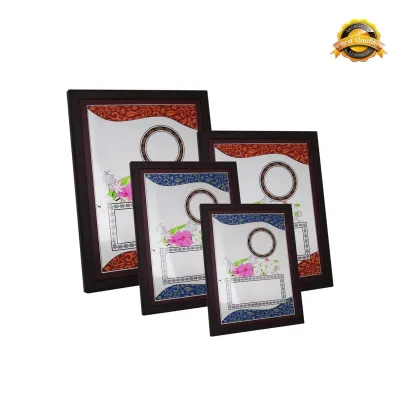 Wooden Plaque with Plastic Stand 4163