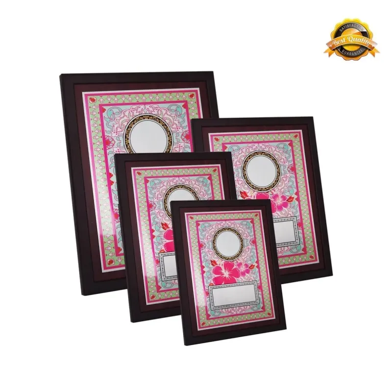 Wooden Plaque with Plastic Stand 4165 product image