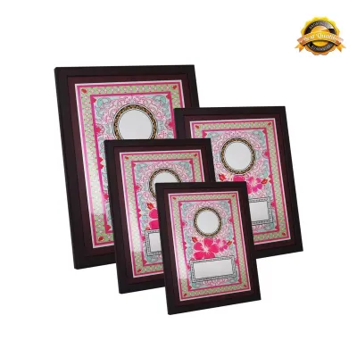 Wooden Plaque with Plastic Stand 4165