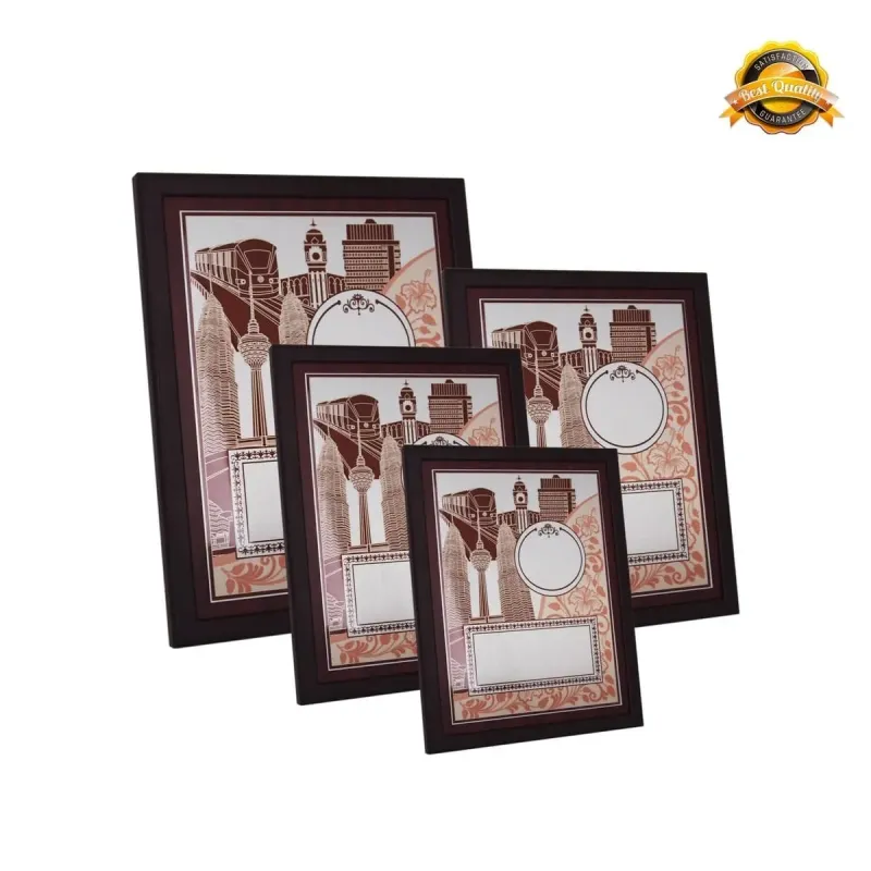 Wooden Plaque with Plastic Stand 4168 product image