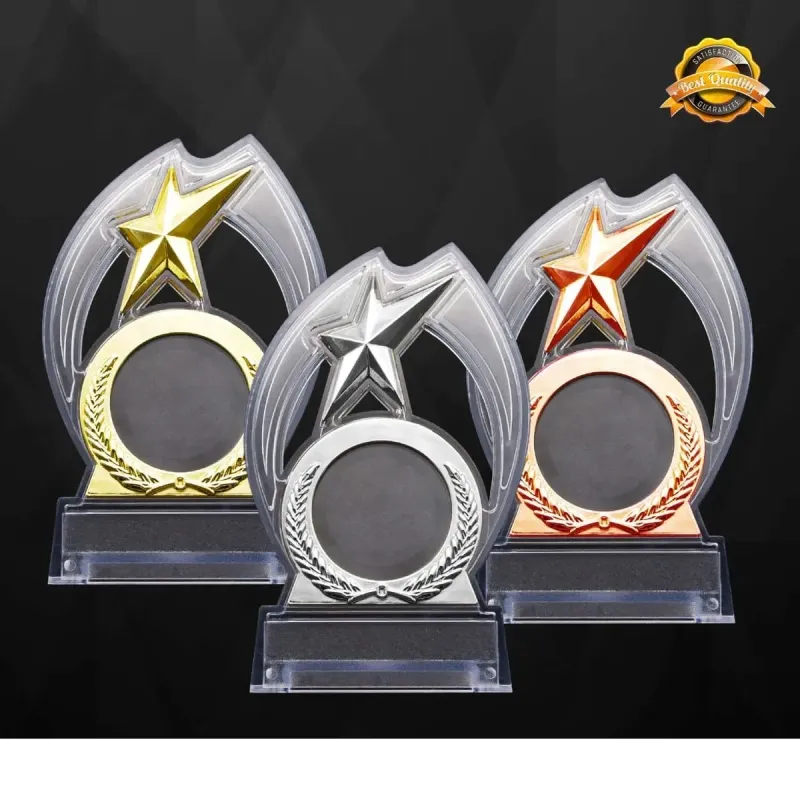 Star Acrylic Plaque (GOLD, SILVER, BRONZE) 4172 product image