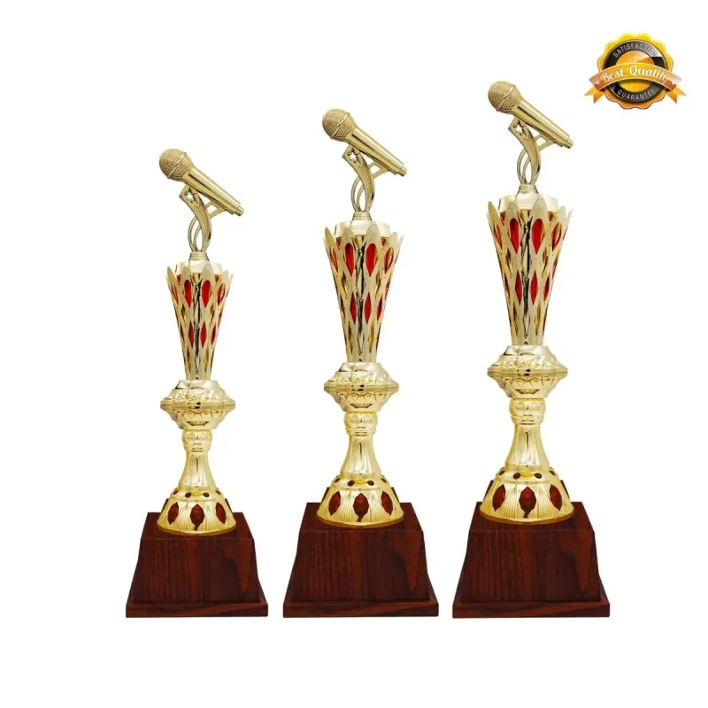 Microphone Trophy 4195 mixed materials corporate gifts product image