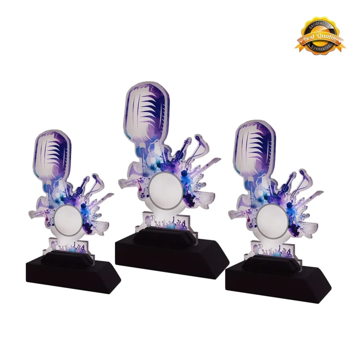 Acrylic Plaque (Microphone) 4255