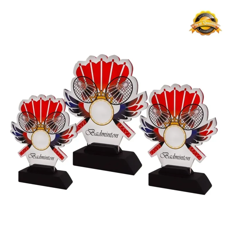 Acrylic Plaque (Badminton) 4256 product image