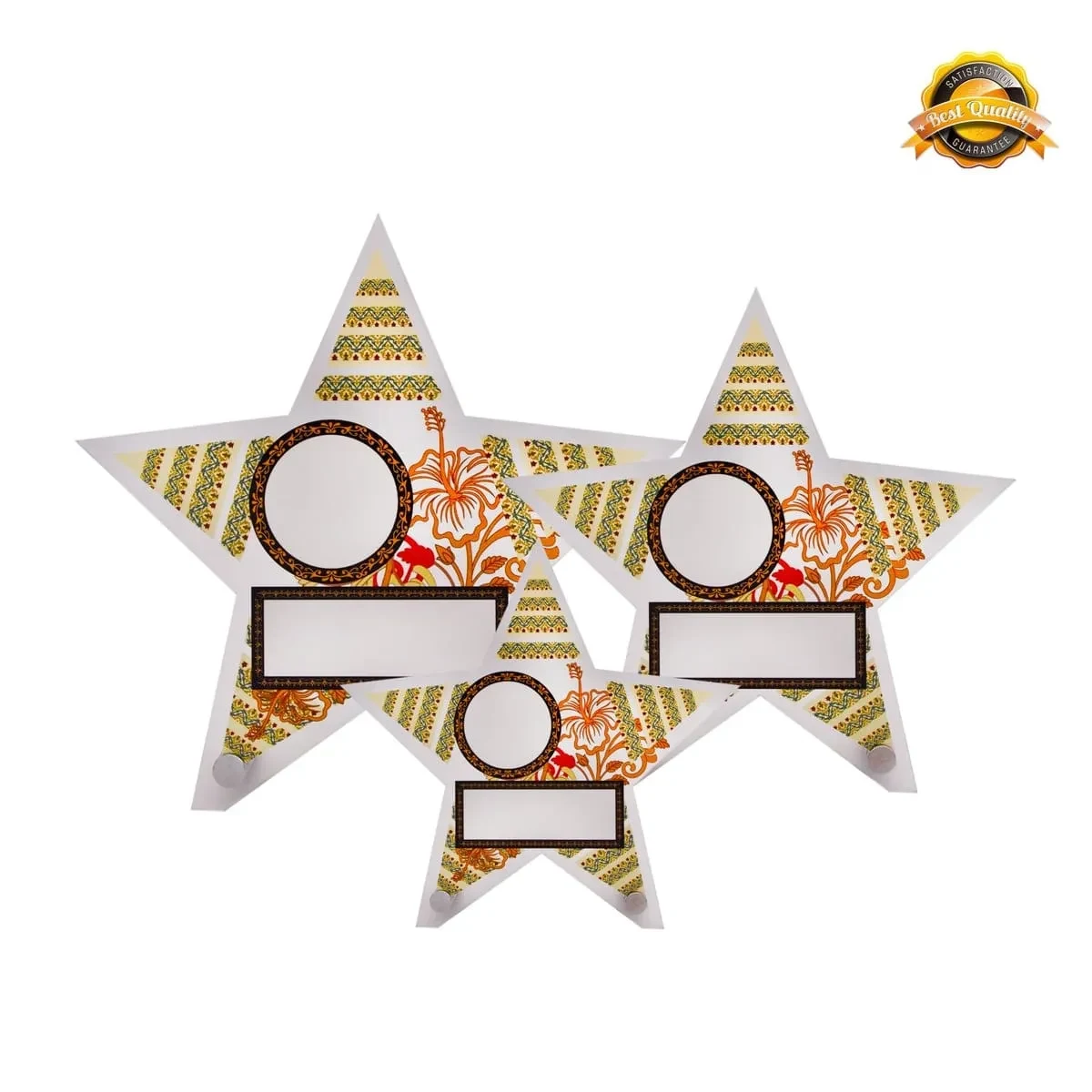 Acrylic Plaque (Star) 4262