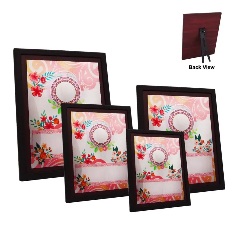 Wooden Plaque with Plastic Stand 4274 product image