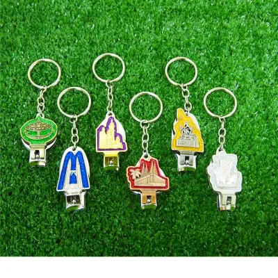 6-in-1 Colour Nail Clipper Keychain 466