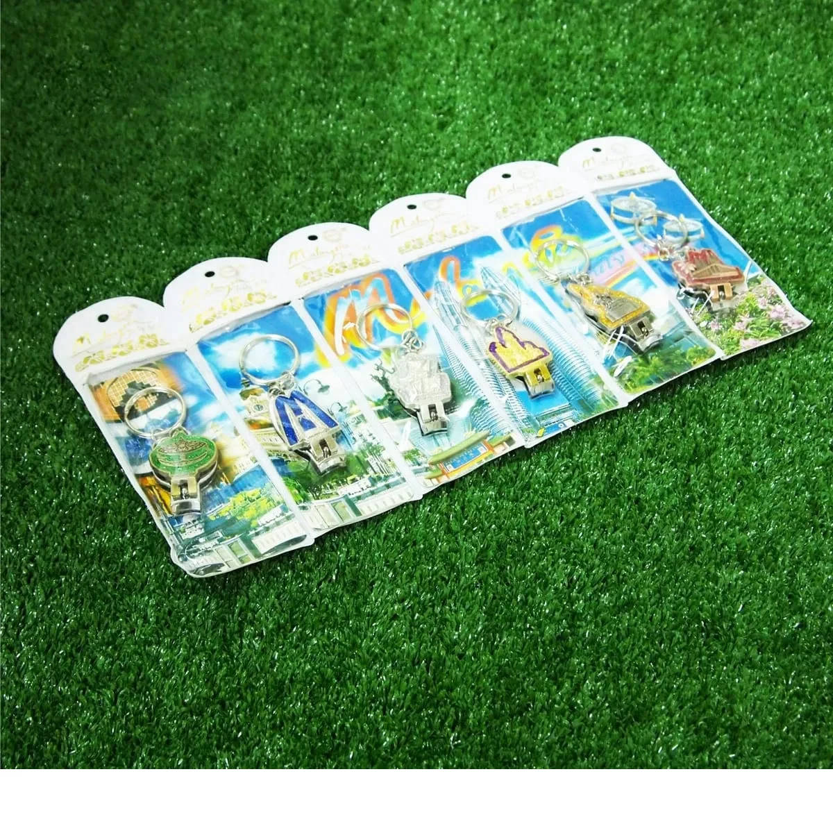 6-in-1 Colour Nail Clipper Keychain 466 mixed materials product image 2