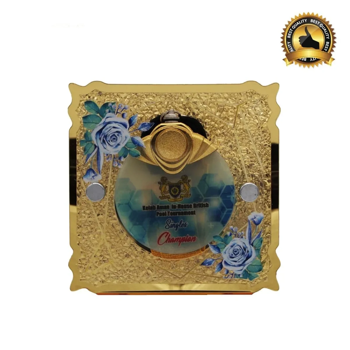 Crystal Hanging Medal with Acrylic Plaque (GOLD, SILVER, BRONZE) 5034 product image 2