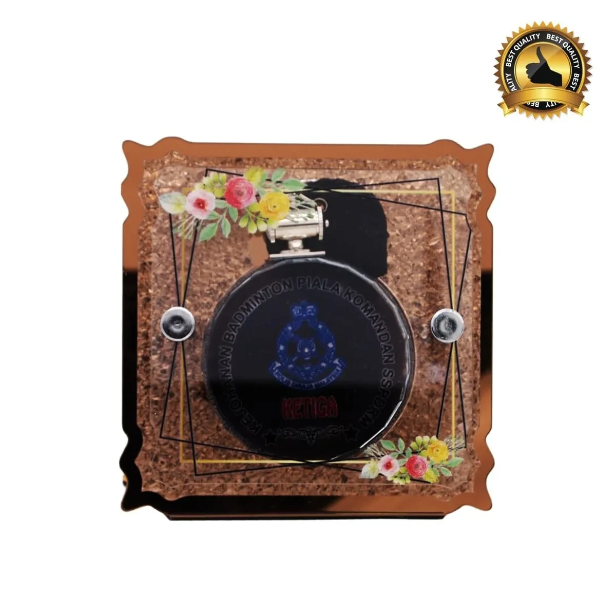 Crystal Hanging Medal with Acrylic Plaque (GOLD, SILVER, BRONZE) 5036 product image 4