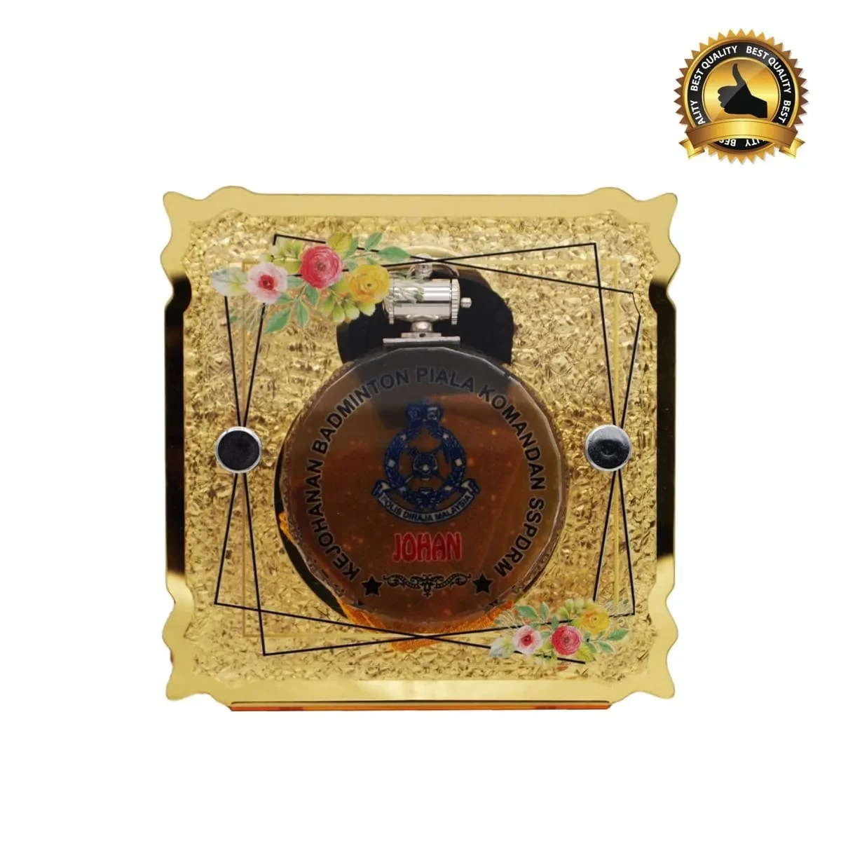 Crystal Hanging Medal with Acrylic Plaque (GOLD, SILVER, BRONZE) 5036 product image 2