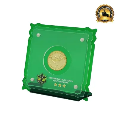 Medal with Acrylic Plaque 5041