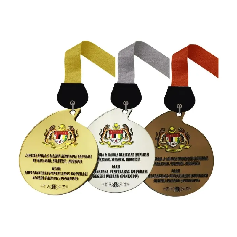 Acrylic Hanging Medal (GOLD, SILVER, BRONZE) 5043 product image