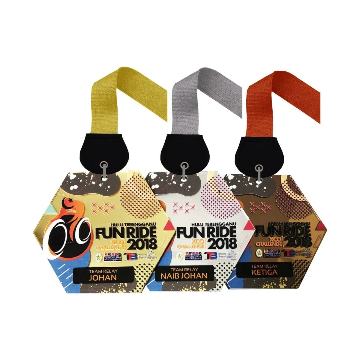 Acrylic Hanging Medal (GOLD, SILVER, BRONZE) 5045