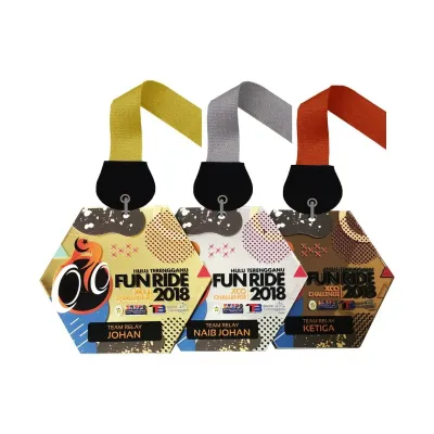 Acrylic Hanging Medal (GOLD, SILVER, BRONZE) 5045