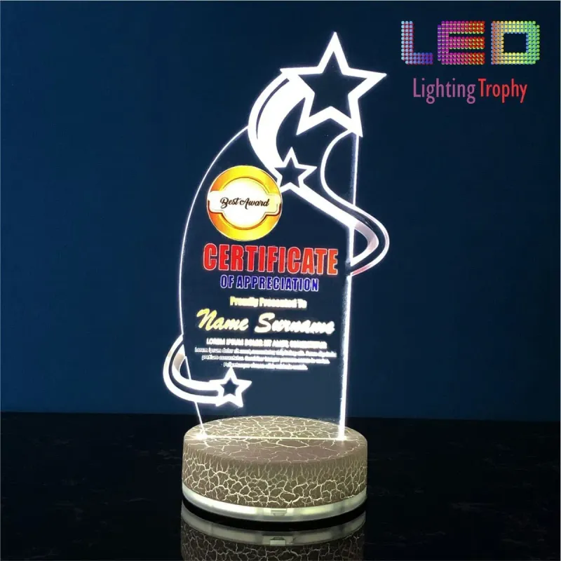 LED Acrylic Lighting Trophy 5067 product image