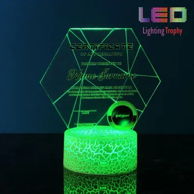 LED Acrylic Lighting Trophy 5070