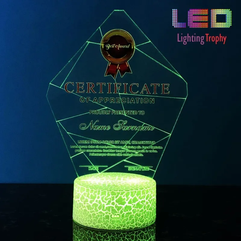 LED Acrylic Lighting Trophy 5072 product image
