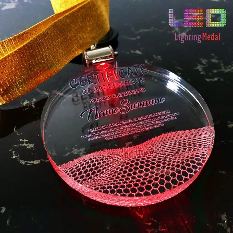 LED Acrylic Lighting Medal 5081 product image