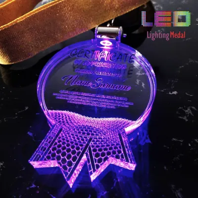 LED Acrylic Lighting Medal 5082