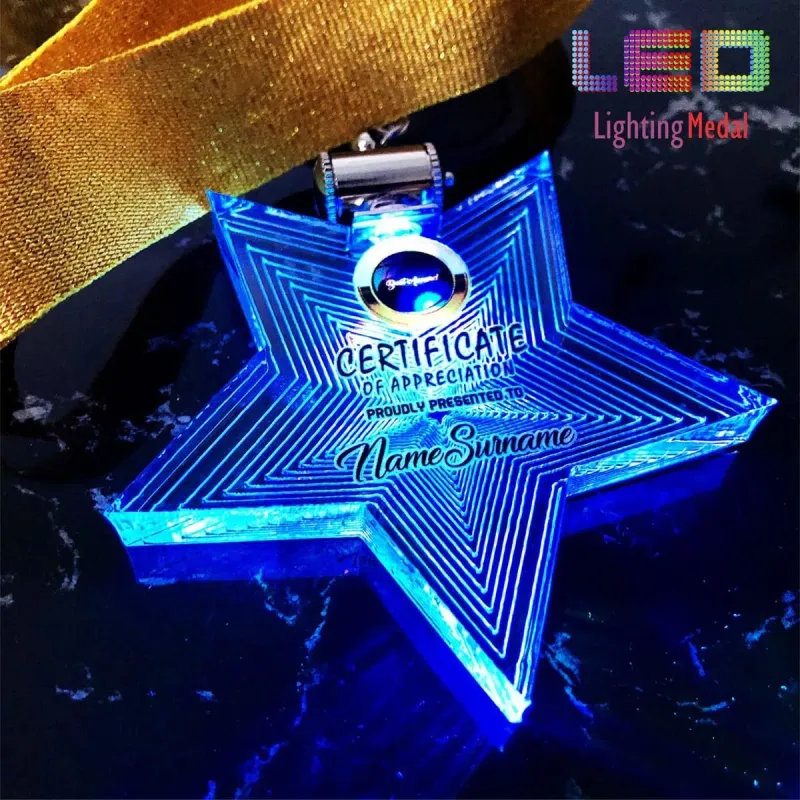 LED Acrylic Lighting Medal 5083 product image
