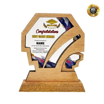 Acrylic Wooden Plaque 5089