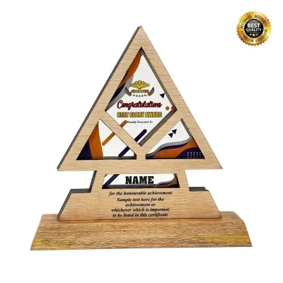 Acrylic Wooden Plaque 5092