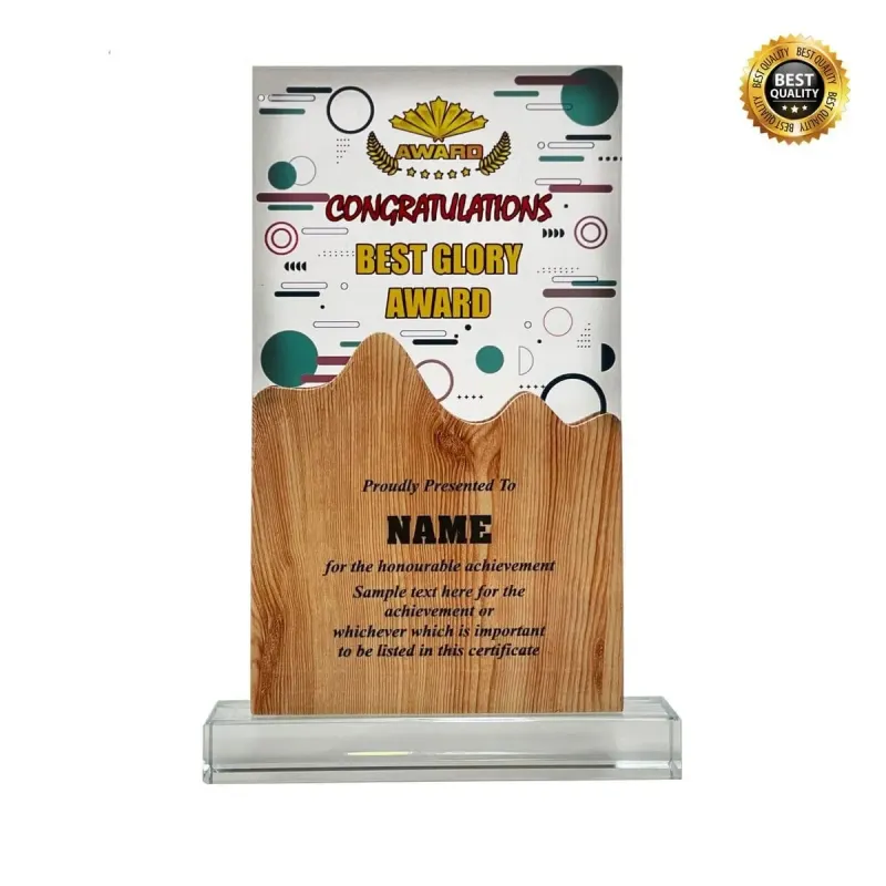 Acrylic Wooden Plaque 5104 product image
