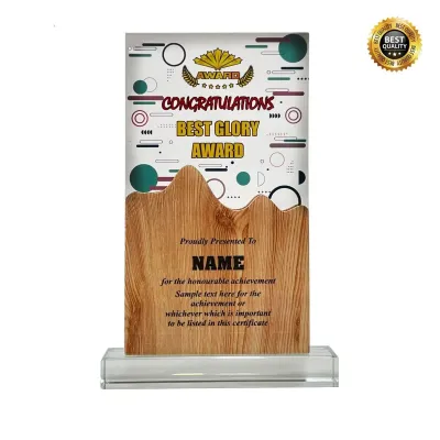 Acrylic Wooden Plaque 5104