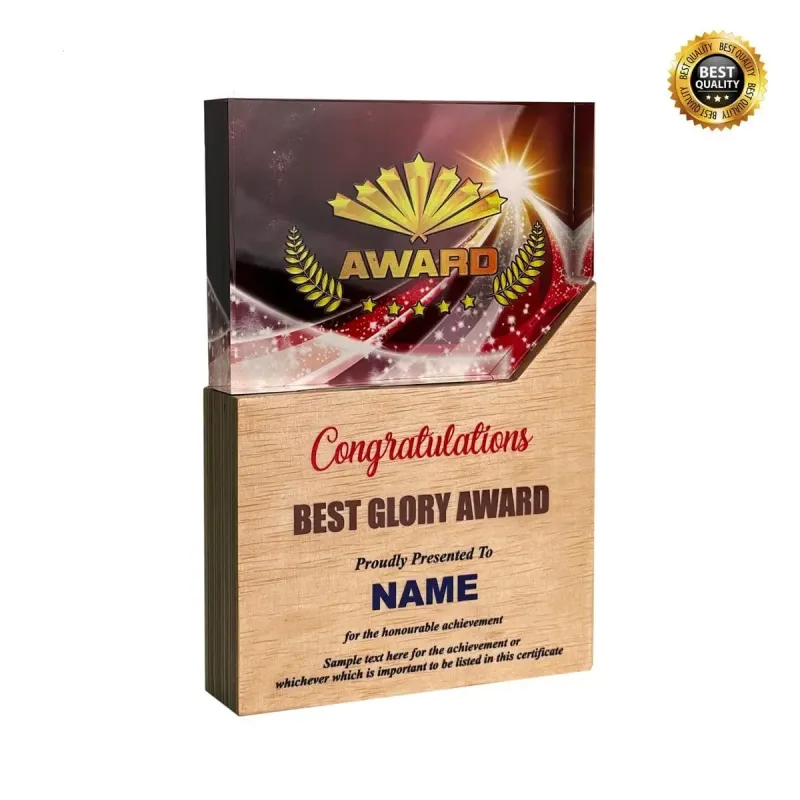 Acrylic Wooden Plaque 5109 product image