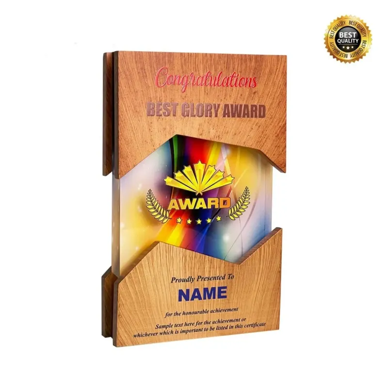 Acrylic Wooden Plaque 5110 product image