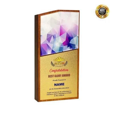 Acrylic Wooden Plaque 5111