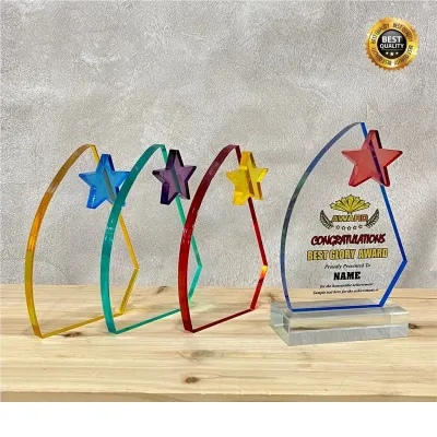 Star Acrylic Plaque 5120