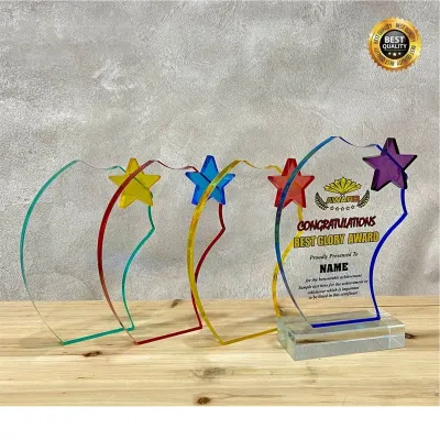 Star Acrylic Plaque 5122
