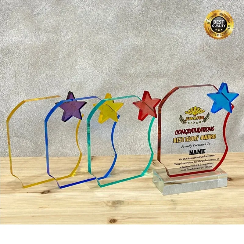 Star Acrylic Plaque 5123 product image