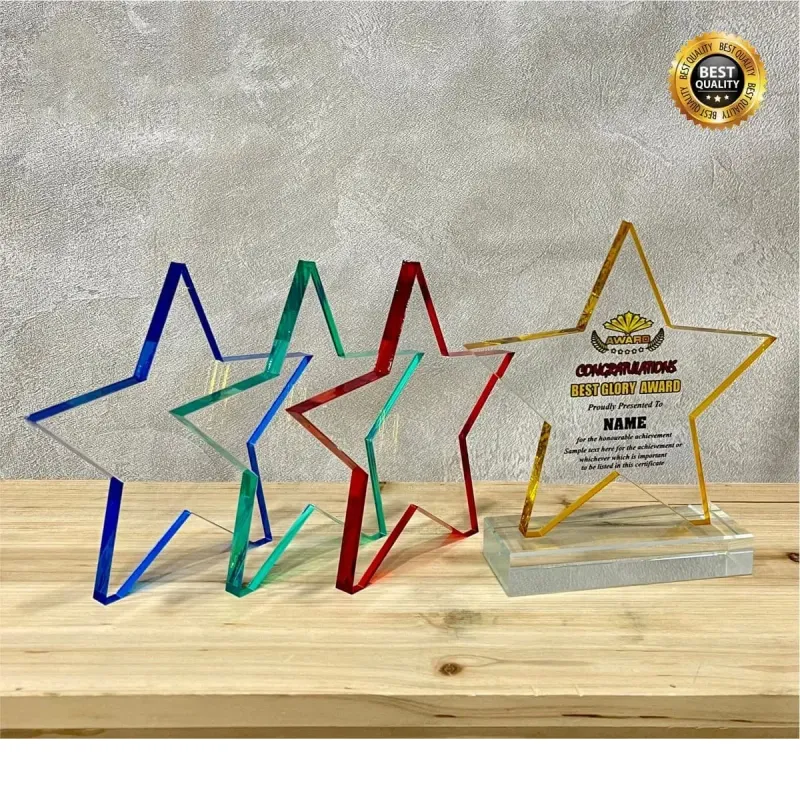 Star Acrylic Plaque 5126 product image